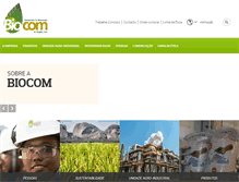 Tablet Screenshot of biocom-angola.net